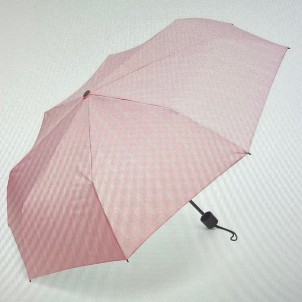 Pink Striped Umbrella
